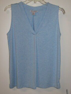 Tommy Bahama Women’s Kauai Jersey Tank Top In Heather Blue‎ Size XS